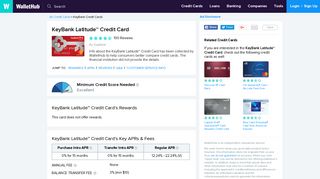 KeyBank Latitude Credit Card Reviews - WalletHub