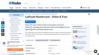 Latitude Mastercard Review | finder.com.au