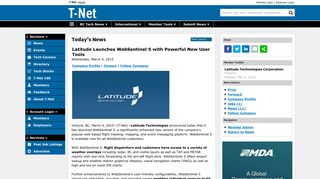 Latitude Launches WebSentinel 5 with Powerful New User Tools | T ...