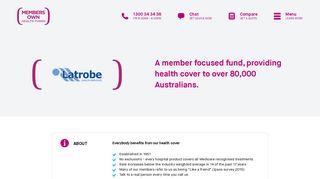 LaTrobe Health Insurance - Eligibility & Coverage - Members Own