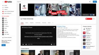 La Trobe University - YouTube