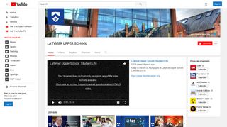 LATYMER UPPER SCHOOL - YouTube