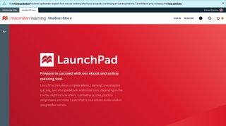 LaunchPad - Macmillan Learning Student Store