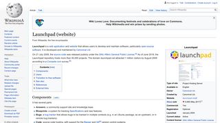 Launchpad (website) - Wikipedia