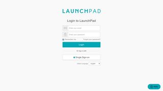 Login to LaunchPad Video Interviewing