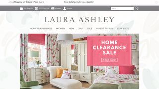 Home Furnishings, Clothing, Blog & Retailers | Laura Ashley USA