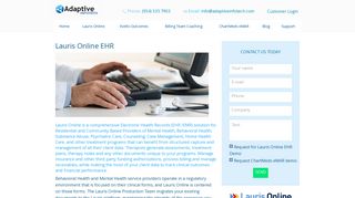 Lauris Online - the most effective Behavioral Health EHR / EMR ...