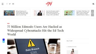 77 Million Edmodo Users Are Hacked as Widespread Cyberattacks Hit ...