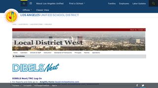 Local District West / DIBELS Next and TRC