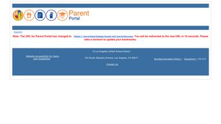 LAUSD Parent Access Support System Portal (PASSport)