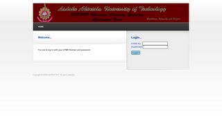 Returning Applicant Login - Admission.lautech.edu.ng