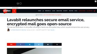 Lavabit relaunches secure email service, encrypted mail goes open ...
