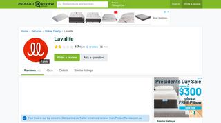 Lavalife Reviews - ProductReview.com.au