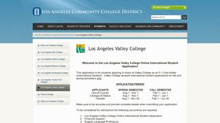 Los Angeles Valley College - LACCD