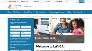 Louisiana Virtual Charter Academy | Welcome to LAVCA!
