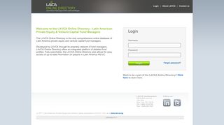 the LAVCA Online Directory - Latin American Private Equity & Venture ...
