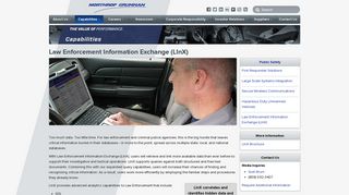 Law Enforcement Information Exchange (LInX) - Northrop Grumman ...