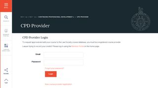 CPD Provider Login - The Law Society of British Columbia