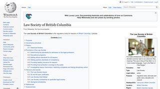 Law Society of British Columbia - Wikipedia