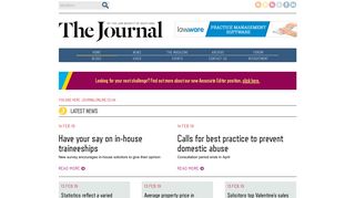 The Journal Online: Home of the members' magazine of the Law ...