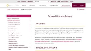 Paralegal Licensing Process | Law Society of Ontario