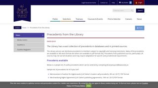 Precedents from the Library - The Law Society of Ireland