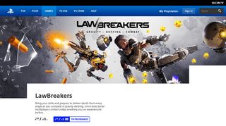 LawBreakers Game | PS4 - PlayStation