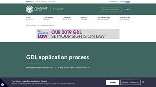 GDL application process | AllAboutLaw