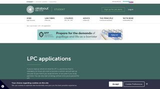 LPC applications | AllAboutLaw