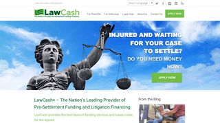 LawCash: Pre-Settlement Funding & Litigation Financing - Legal ...