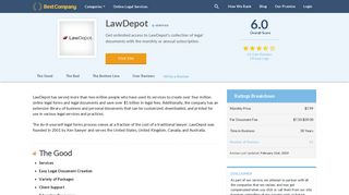 LawDepot Reviews 2019: Good or Bad? | 30+ Verified Reviews