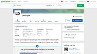 Working at LawDepot | Glassdoor.ca