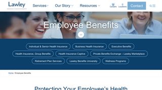 Employee Benefits | Lawley Healthcare Plans, Retirement & more