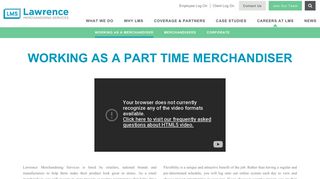 Visual Merchandising Jobs | Lawrence Merchandising Services