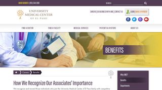 UMC - El Paso | University Medical Center of El Paso | Benefits