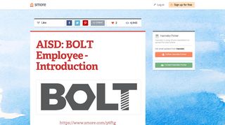 AISD: BOLT Employee - Introduction | Smore Newsletters
