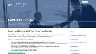 Travel Portal | Lawyers Travel