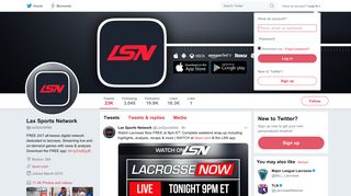 Lax Sports Network (@LaxSportsNet) | Twitter