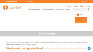 Internet Banking - Laxmi Bank