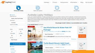 Australia Layby Holidays - LayAway Travel