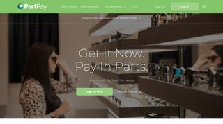 PartPay | Get It Now. Pay In Parts.