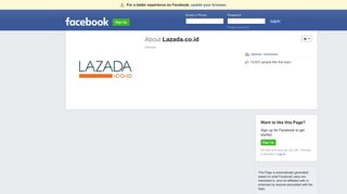 Lazada.co.id - Jakarta, Indonesia - Interest | Facebook