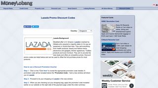 Lazada Singapore Promo Codes Discount Codes 50% Off | Money ...