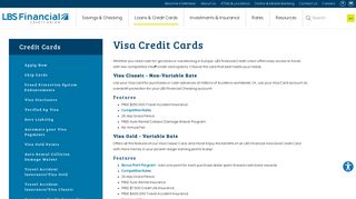 Credit Cards - lbsfcu
