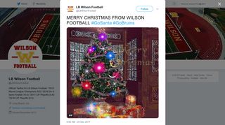 LB Wilson Football on Twitter: 
