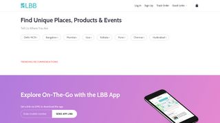 LBB: Best Places in for Food, Shopping, Party, Books, Travel