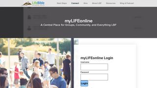 LBF Church | myLIFEonline
