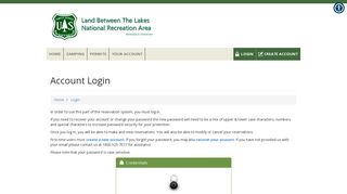 LBL Reservation System - Account Login - USeDirect