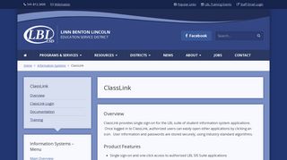 ClassLink | Linn Benton Lincoln Education Service District