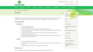 iAccess | Land Bank of the Philippines